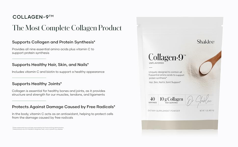 Shaklee Collagen9™ Collagen Supplement 10g/Serving with