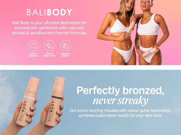 bali body self tan mouuse
