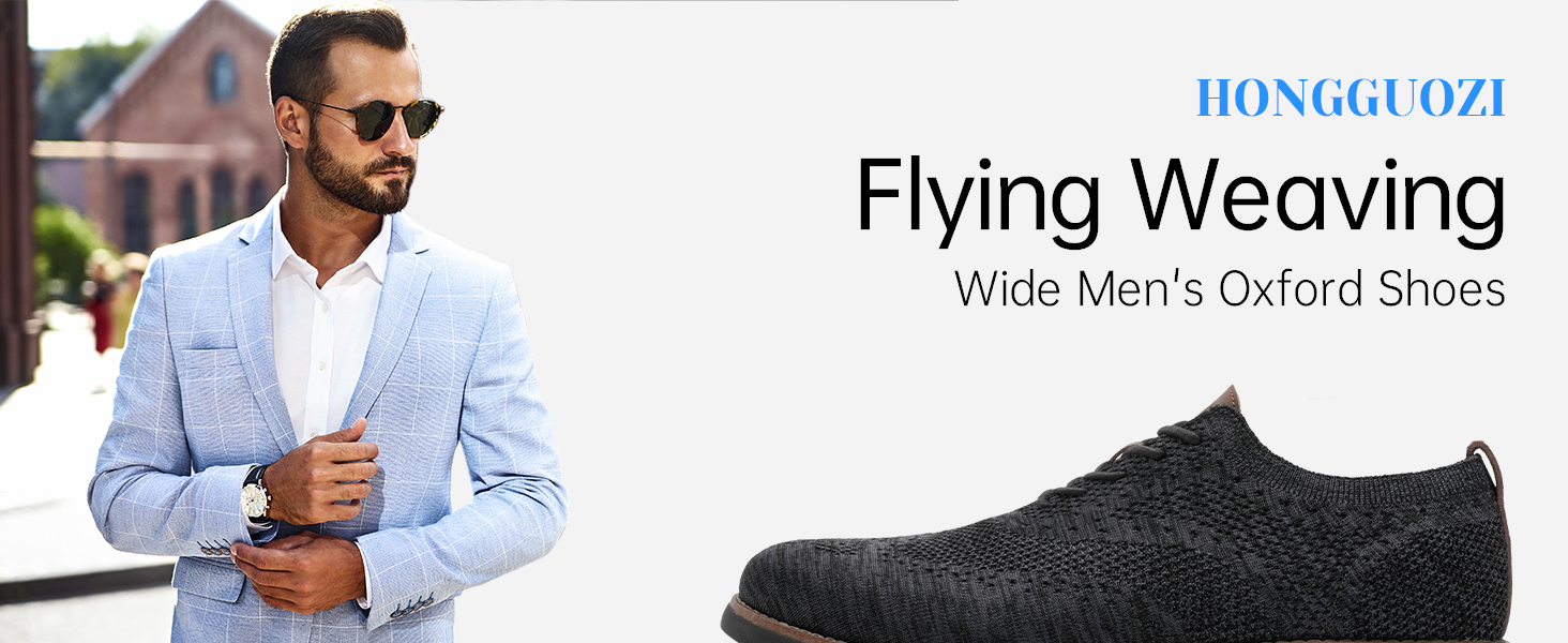 Wide Men&amp;#39;s Oxford Shoes