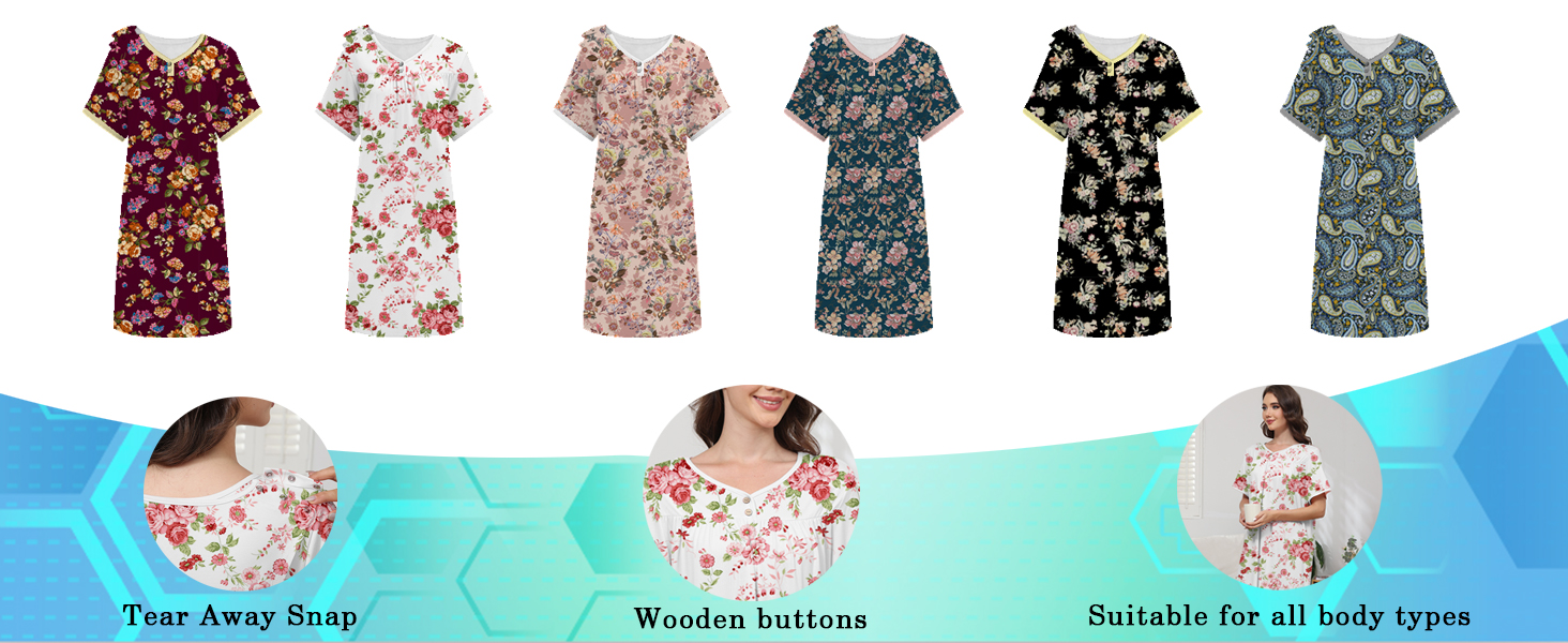 hospital gowns for women
