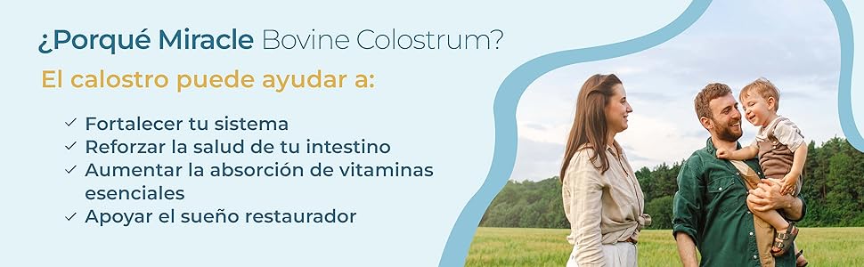 Miracle moo colostrum