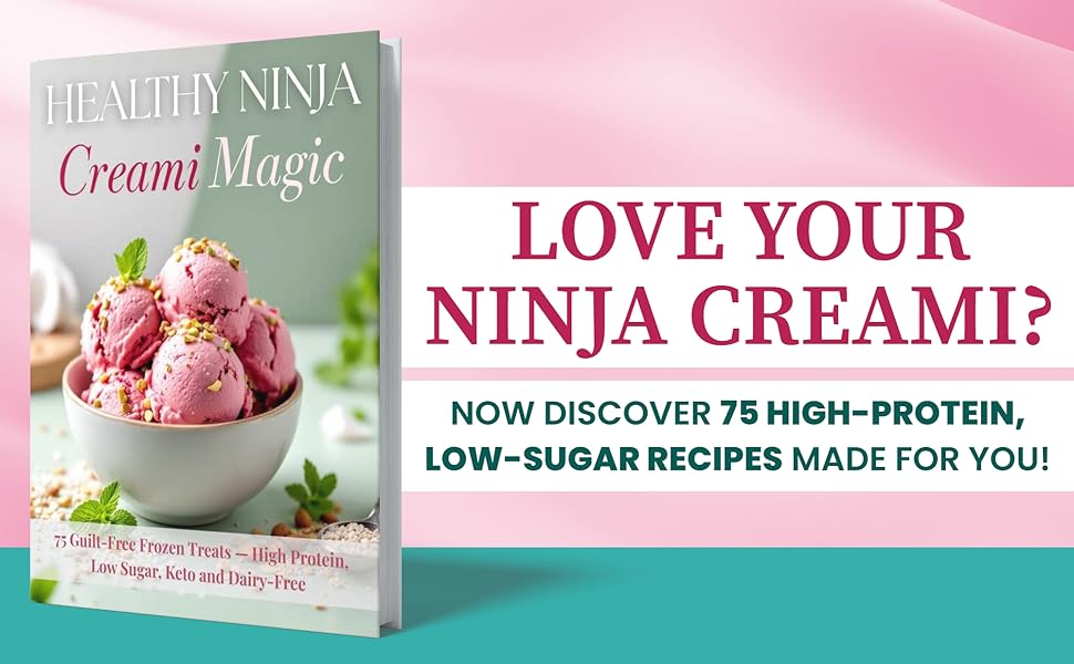 healthy ninja creami recipe book