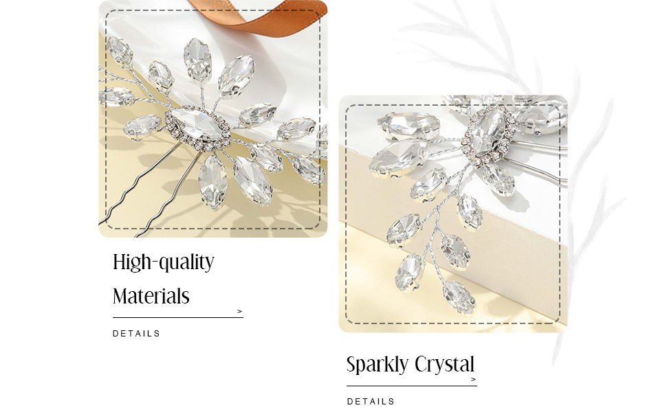 Bridal hair pins