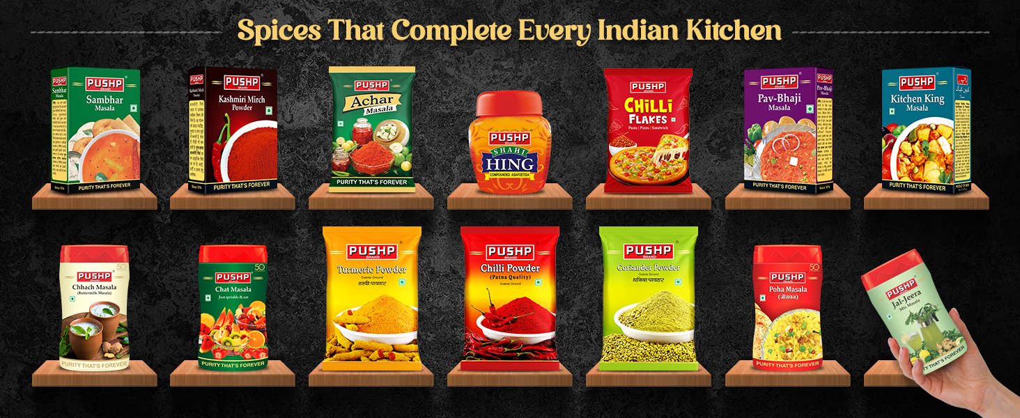 Pushp Brand Kashmiri Mirchi Powder