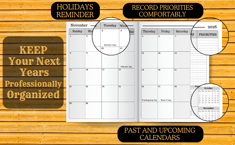 2026 monthly planner