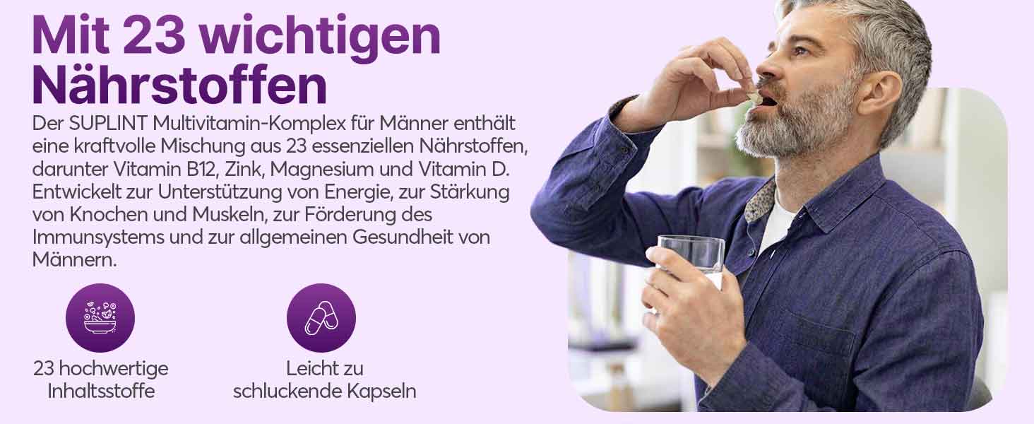 vitamin komplex männer