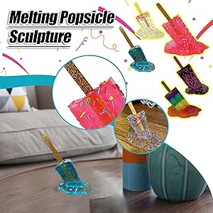 Melting Popsicle Art Decor