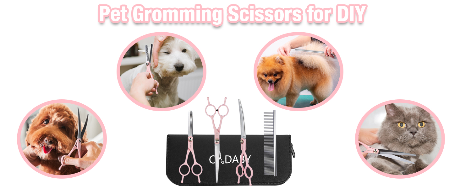 dog  grooming scissors set