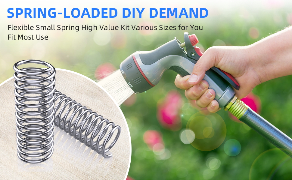 30 Different Sizes Compression Springs Assortment Kit 300 Pcs Spring