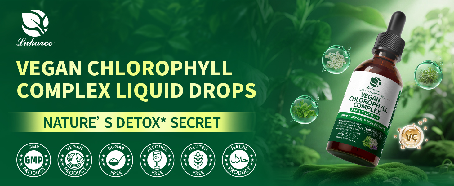 Chlorophyll Liquid Drops 