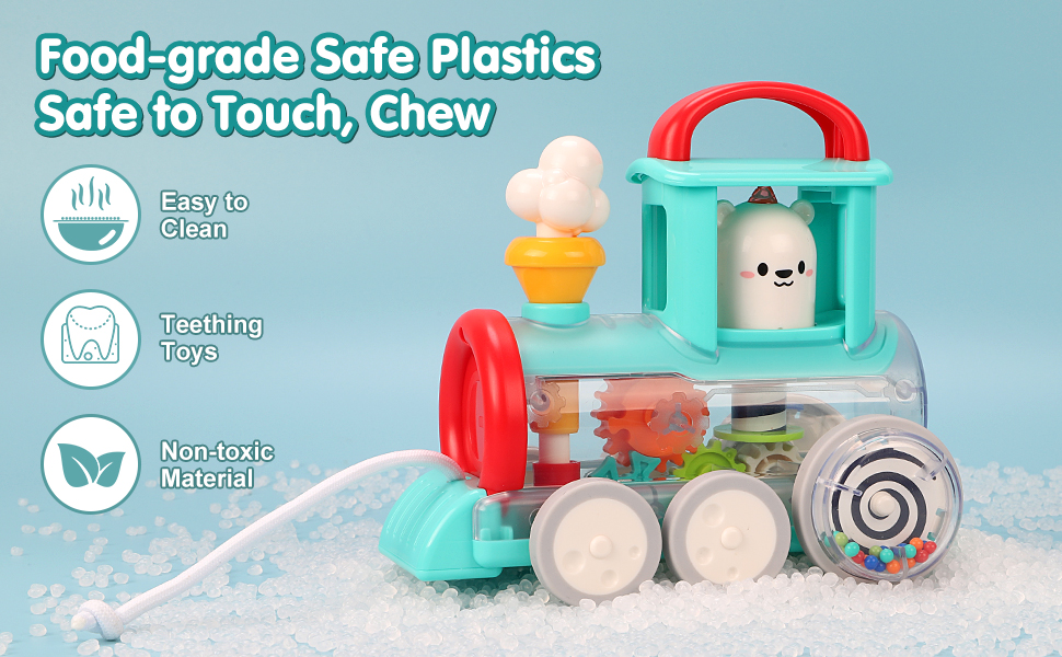 KaeKid Car Toys for 618 Months Baby, Pull Push Along Toys for Toddlers