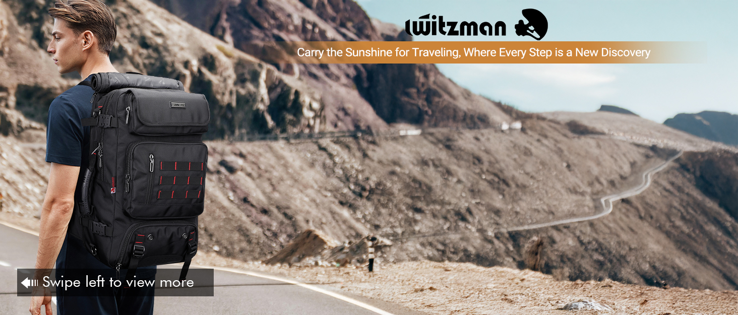 witzman travel backpack