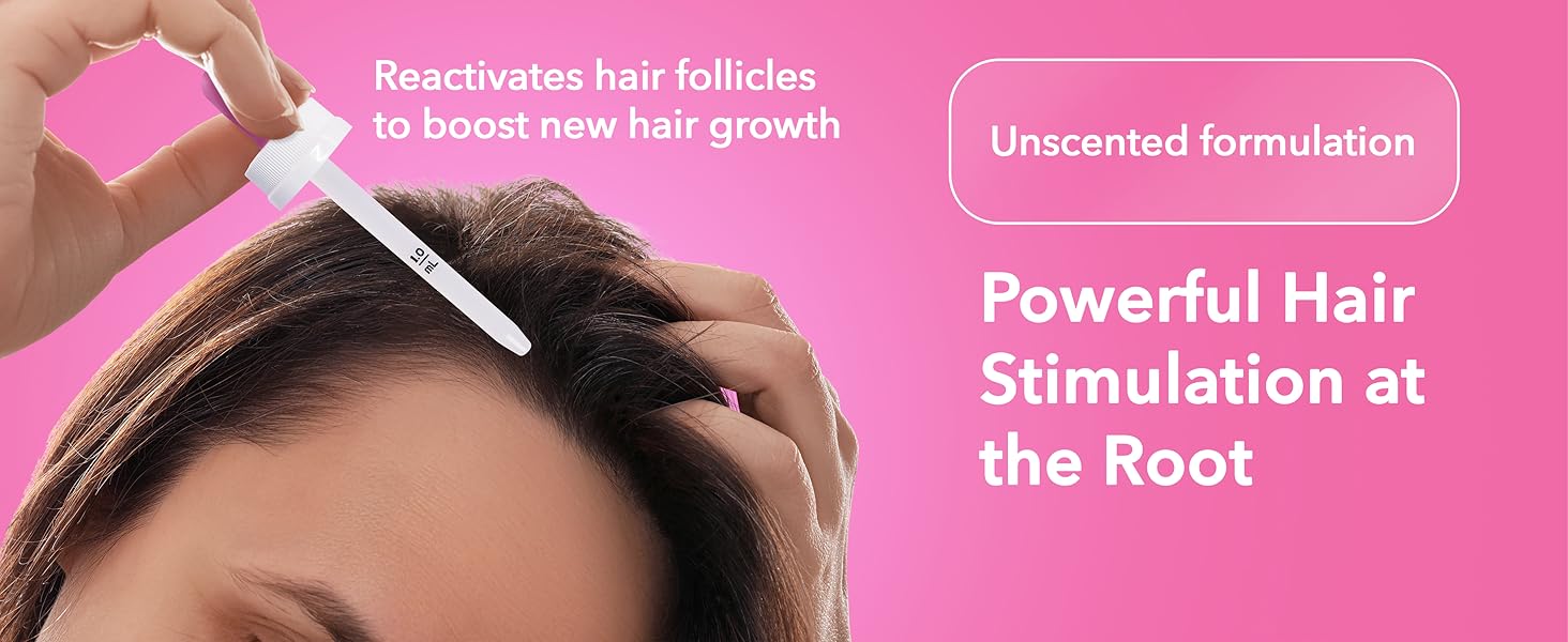 Powerful Hair Stimulation at the Root