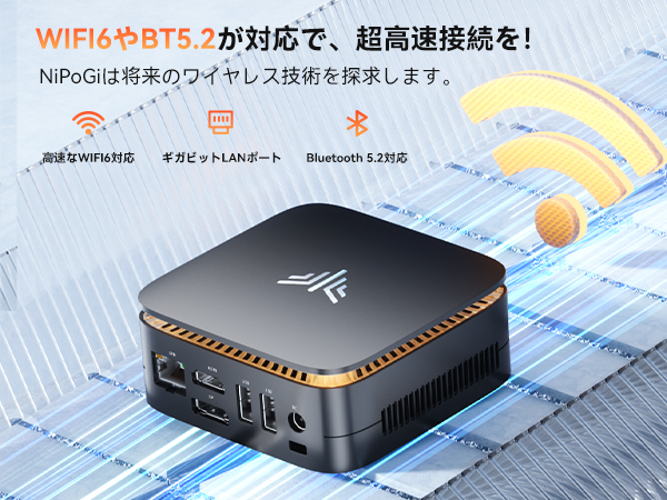 新品未開封　NiPoGi ミニpc 4C/4T E1 　16G 512G Amazon.co.jp: NiPoGi ミニpc n97 mini pc 最大3.6GHz 4C/4T