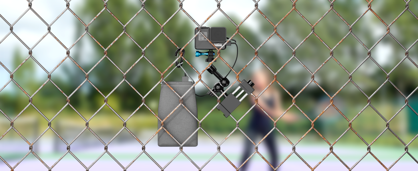 Game Changer Mounting Kit Action Camera Fence Mount for