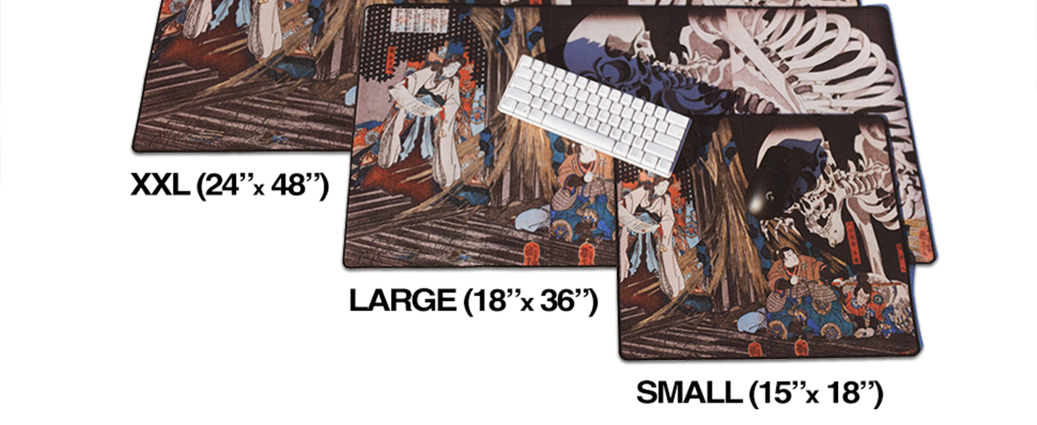 MPCO Strata Liquid Black & White Large Size Gaming