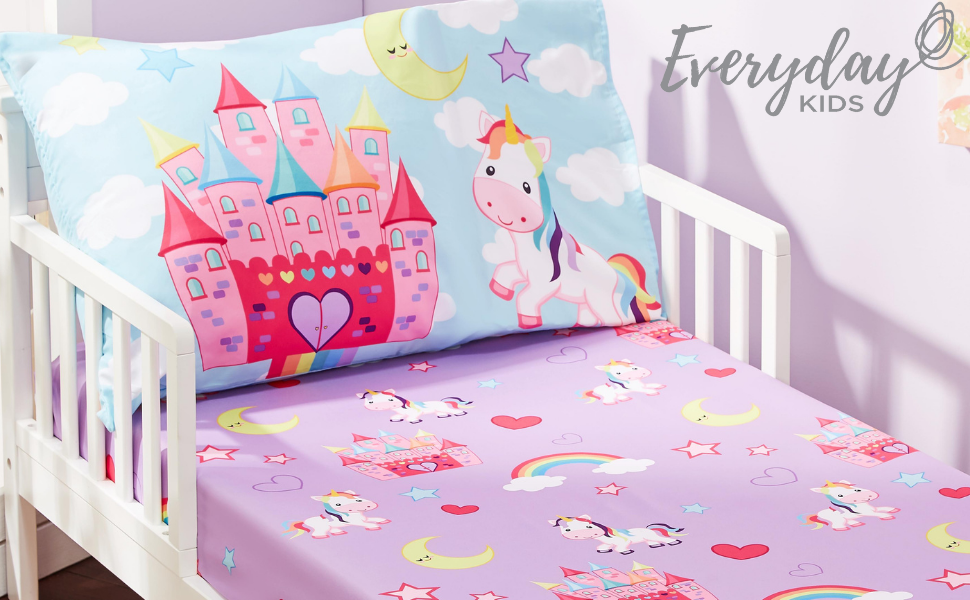 Everyday Kids 2Pack Standard Size Pillowcases fit Pillows