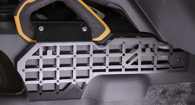 Molle Panel Center Console Storage, Passenger Side Storage Panel