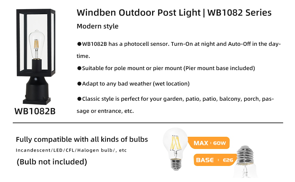 lamp post outdoor lighting