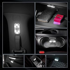Leeのルームライト Amazon | FUTWOD LED ルームランプ ホワイト 白 6000K タッチ