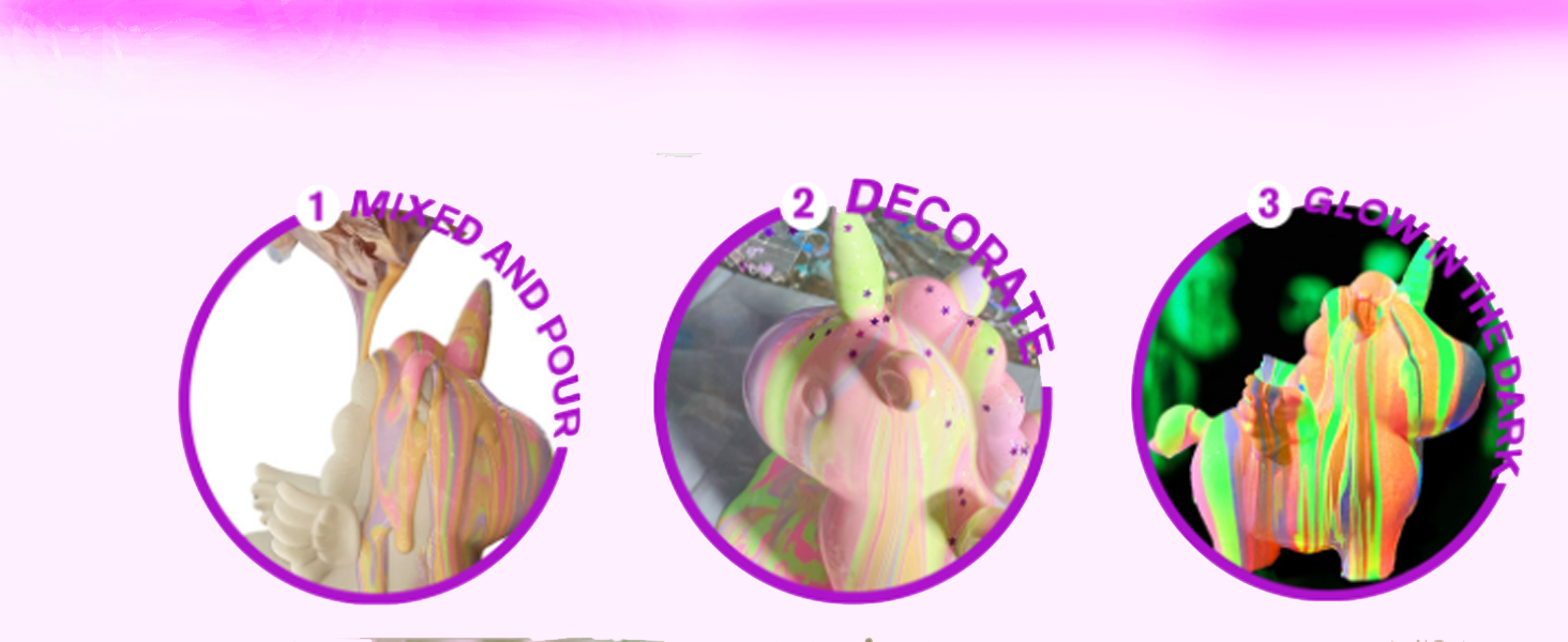 Unicorn Fluid Toy