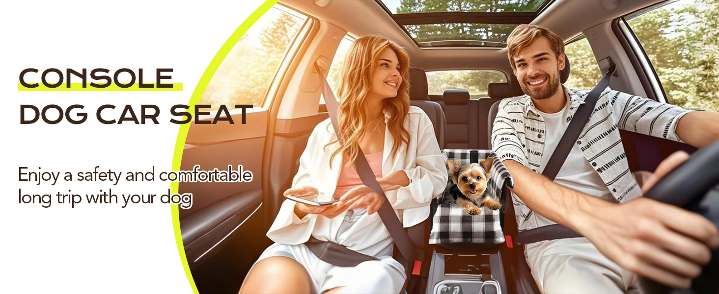 console dog car seat