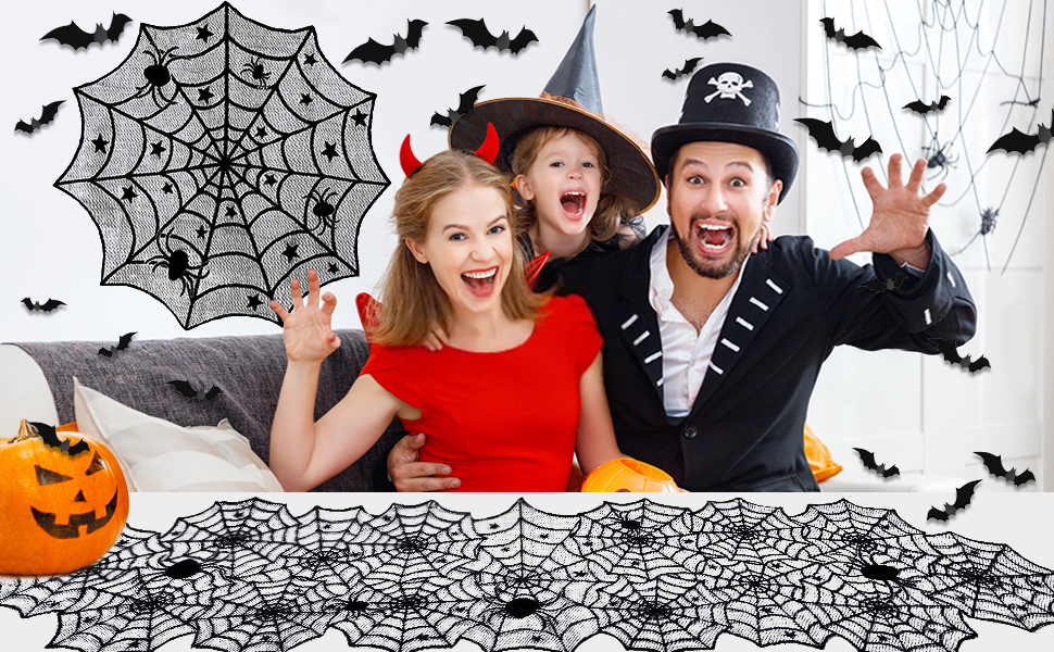 Halloween decorations set