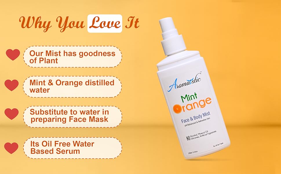  Face & Body Mist Mint Orange