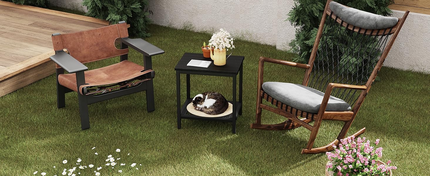 small outdoor table