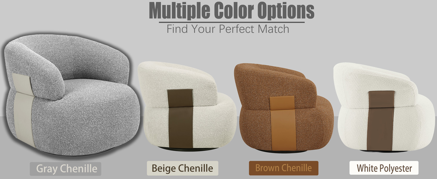 Grey Chenille