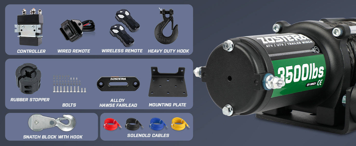 winch utv
