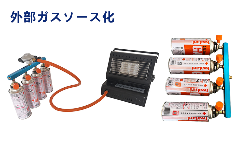 Amazon | カセットガスアダプター CB缶 ガスステーション ガス