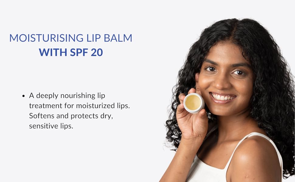 Buy Cerulean Lip Balm with Spf 20 for Dry Chapped Lips, Flakiness UV