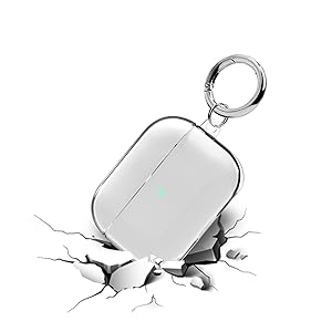 Apple AirPods Pro クリアケース付 楽天市場】AirPods Pro ケース カラビナ付き TPU ソフトケース
