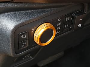 Air Conditioner Headlight Audio 4WD Switch Knob Cover for New Bronco