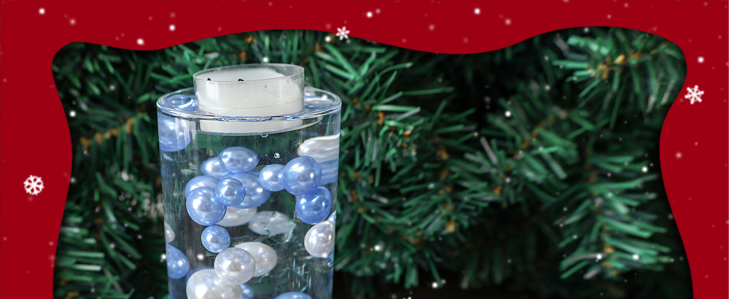 DomeStar 150PCS Christmas Floating Candle Decor, Christmas