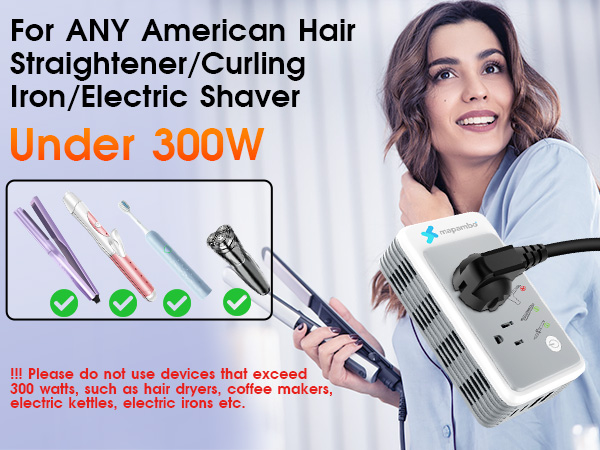 Power Converter Adapter Combo