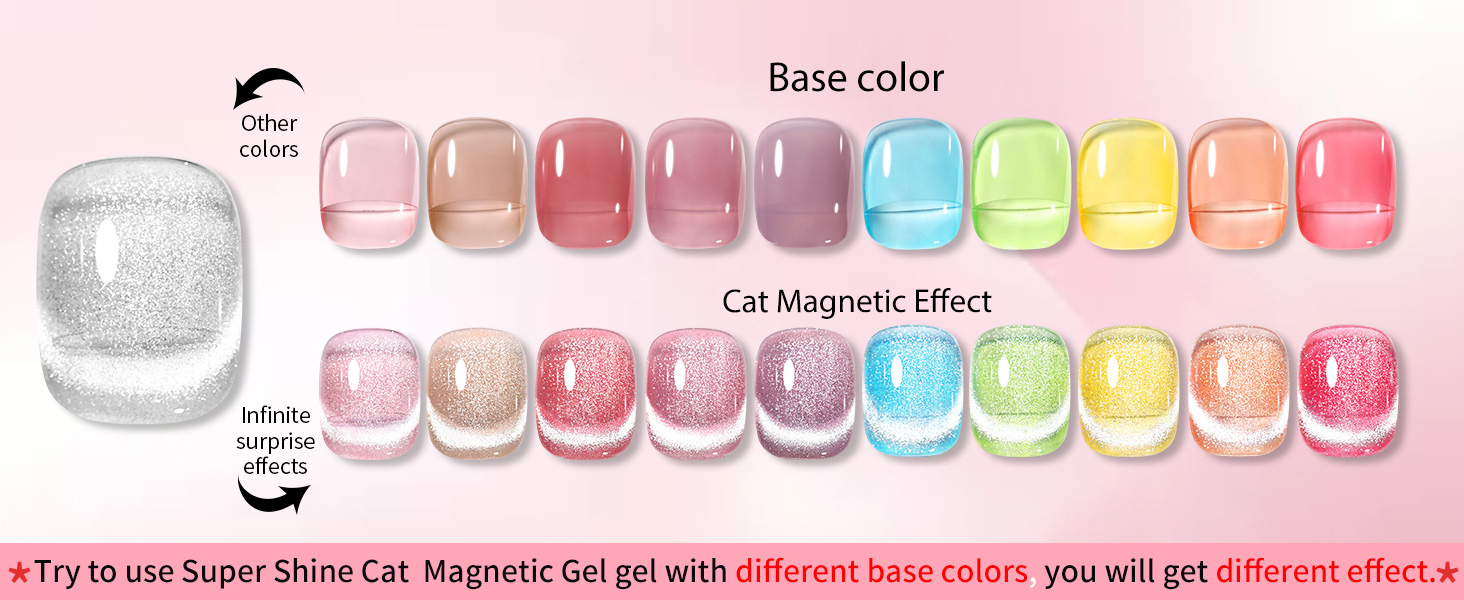 Cat Magnetic Gel Nail Polish
