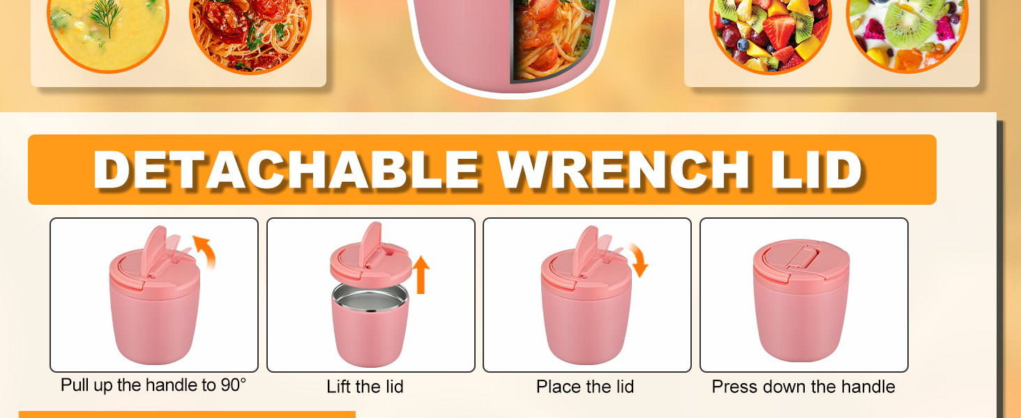 MAXSO Lunch Container 40 oz for Adults Stainless Steel