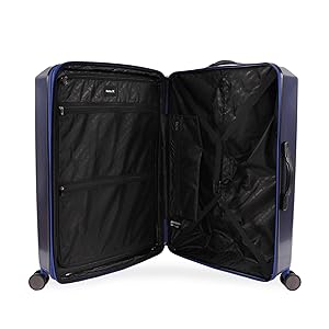 Hurley - zeeclam Amazon.com | Hurley Swiper Hardside Spinner Luggage, Black
