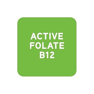 DAVINCI Labs Active Folate B12 Chewable - Dietary Supplement to Support Heart Health, Healthy Nerves, Immune Function and Energy Production* - with Folate and Vitamin B12-60 Chewable Tablets 13 5c
