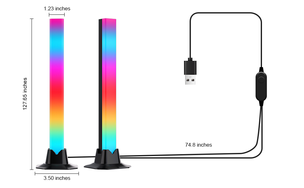 RGB LED LIGHT BAR