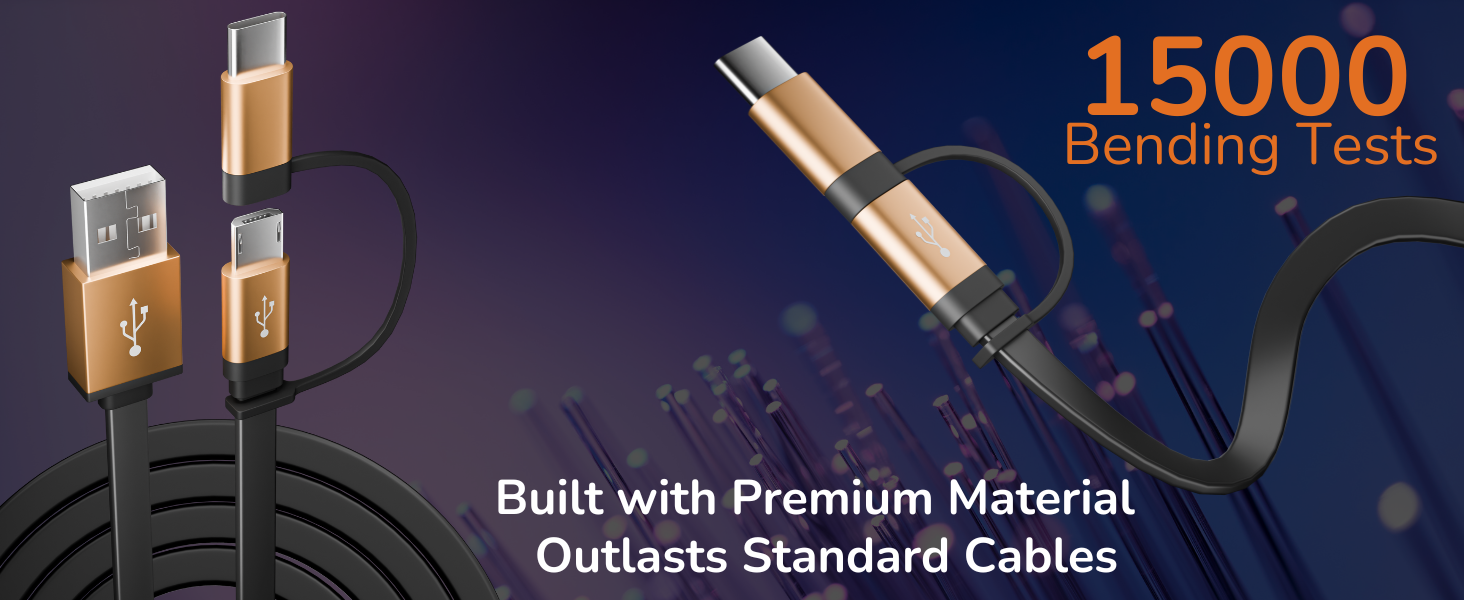 2 in 1 Multi Charger Cable