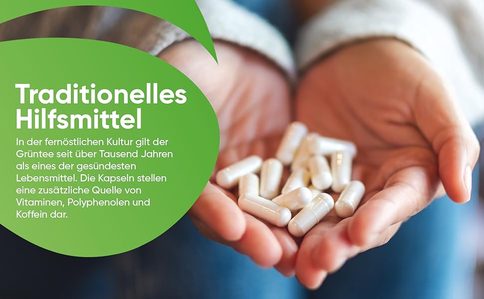 muskelaufbau fettverbrenner koffein tabletten kapseln pulver green tea