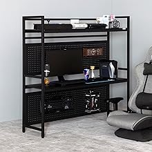 ゲーミングラック Amazon｜コンティークス ゲーミングラック 幅140×奥行40×高さ
