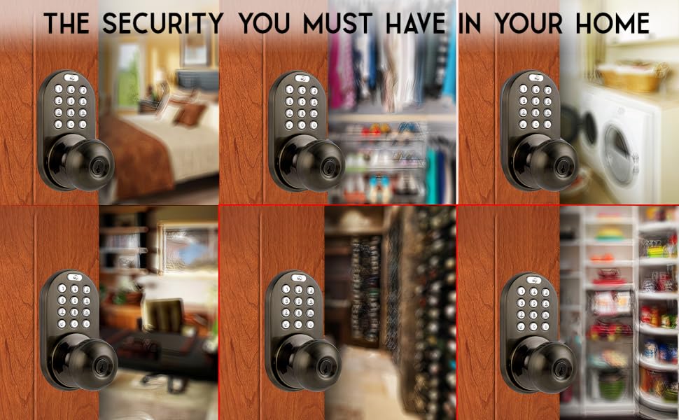 safe system locksmith combination code doorknob passcode home interior exterior storage bedroom