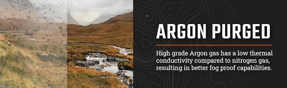 Argon purged