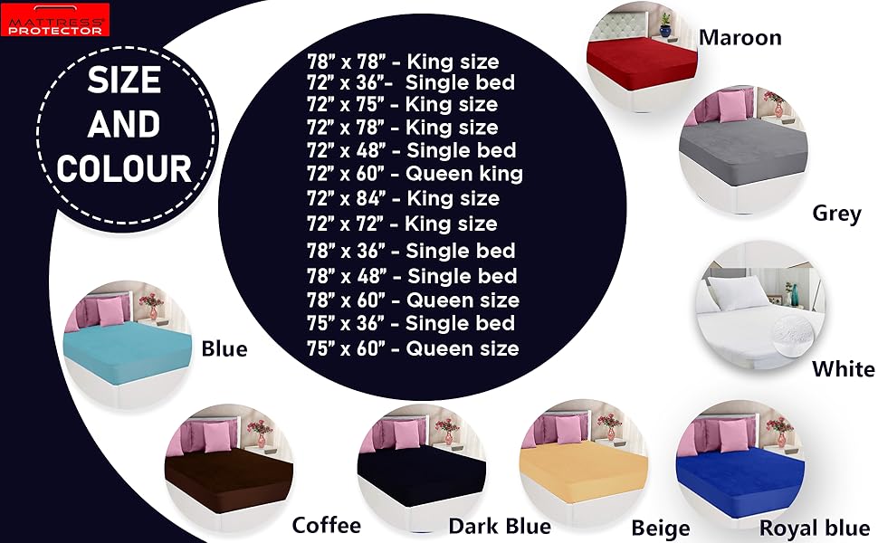 full mattress cover, anti allergy mattress protector, zippered mattress encasement