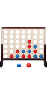 Giant Wooden 4 in a Row Game