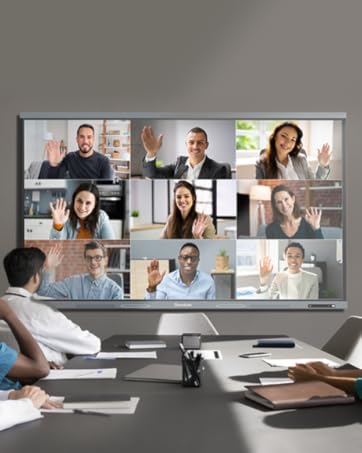 staff have remove video meetings by smart board